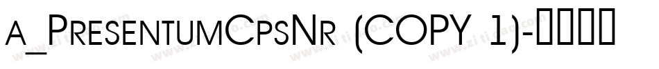 a_PresentumCpsNr (COPY 1)字体转换
